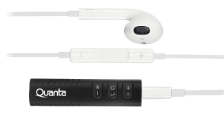 QTRABT10 Receptor Bluetooth de Audio Auriculares
